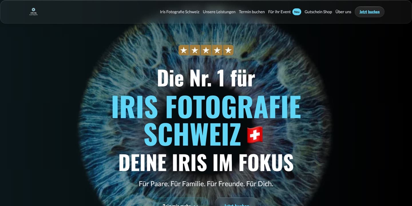 Hero der Webseite Iris Kunstfotografie